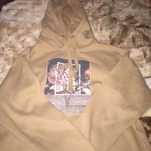 Brown/Tan ASPHALT hoodie